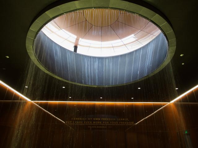 The Contemplation Court ceiling at NMAAHC
